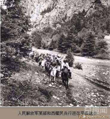 1959年人民解放军平息西藏叛乱
