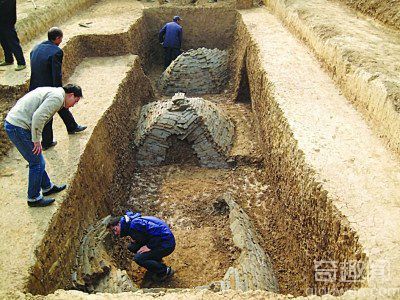 南京发现罕见大范围东汉古墓群