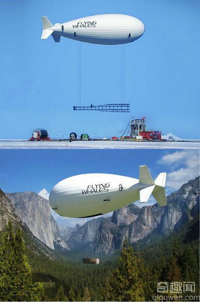 世界最大飞艇 它能搬走一栋房子