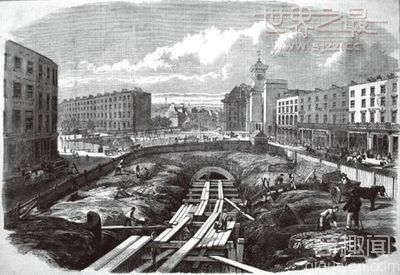 世界上最早的地下铁道 筑于1863年