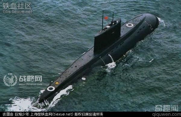 中国最先进的核潜艇曝光 吓退美国航母群