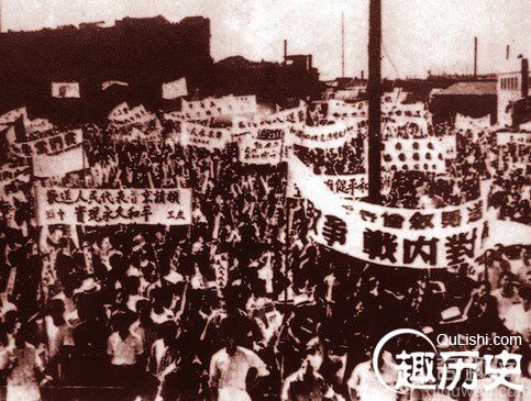 揭46年上海“群体事件”：国民党向群众开枪 伤百余人