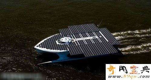 世界最大太阳能船用短短22天能横渡大西洋