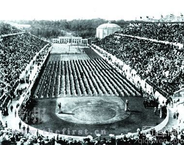 世界上第一届现代奥运会 在1896年4月6日开幕了【图】