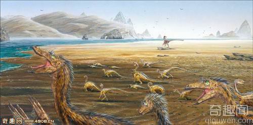 [图文]内蒙古发现神秘恐龙婴儿墓地 进而揭示拟鸟龙更多的生活习性