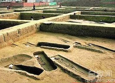 河南发现古墓群 古墓100座占地5千平方米