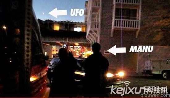 NBA球星吉诺比利目击UFO 球迷上传视频证实