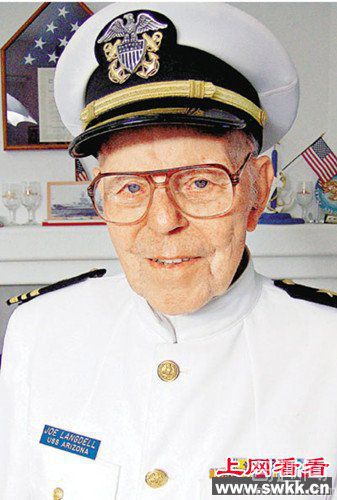 珍珠港沉没军舰最老幸存者在疗养院逝世享年100岁