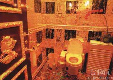 世界上最贵的厕所 用380公斤黄金打造