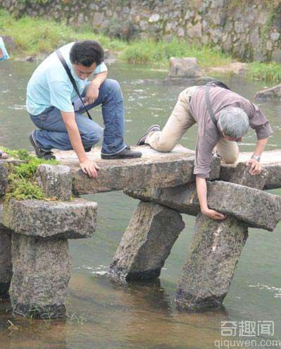 湖南发现罕见宋代石桥 采用木建筑常用的榫卯结构