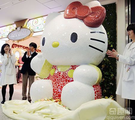 日本东京出现世界上最大的Hello Kitty