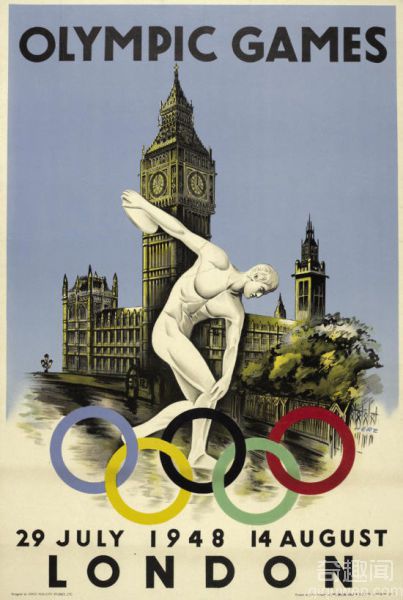 世界上第一张奥运海报，奥运海报全集【组图】