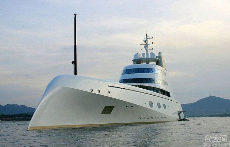 俄富豪花25亿打造世界之最帆船游艇