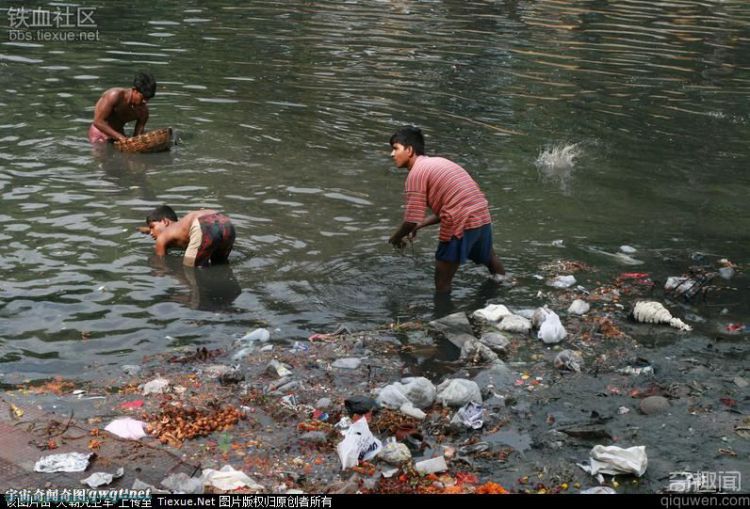 惊悚！印度人在恒河边每天焚尸600具
