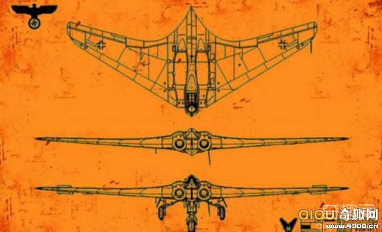 [多图]揭秘希特勒隐形轰炸机 利用设计图及原型残骸成功复制