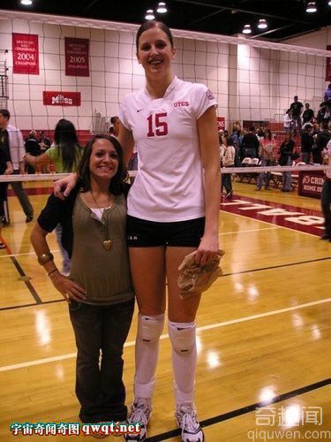 盘点世界各地惊奇女巨人14岁少女身高2.06米