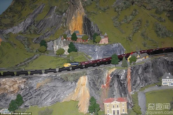 世界上最大的铁路模型 耗时十六年完成已入吉尼斯