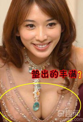林志玲的胸被评为最美胸部