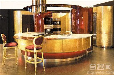 世界上最贵的厨房 奢侈豪华堪比宫殿