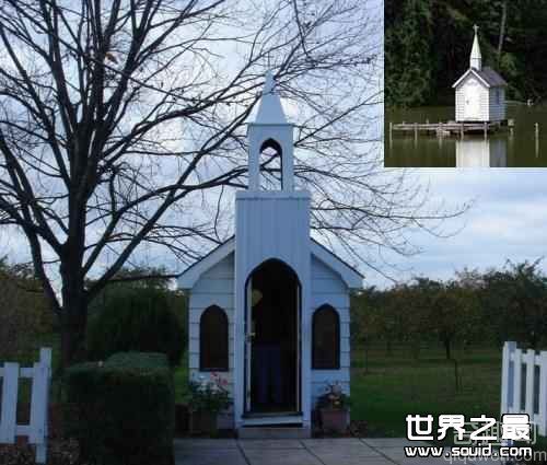世界上最小的教堂 只容纳两个人