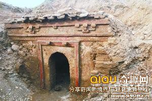 北京昌平区发现地下千年古墓