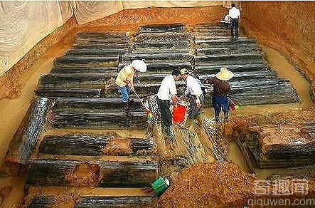 北京昌平区发现地下千年古墓