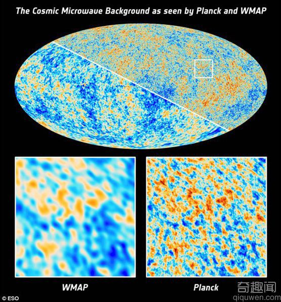 宇宙大爆炸后瞬间是怎样 普朗克天文图片给你答案
