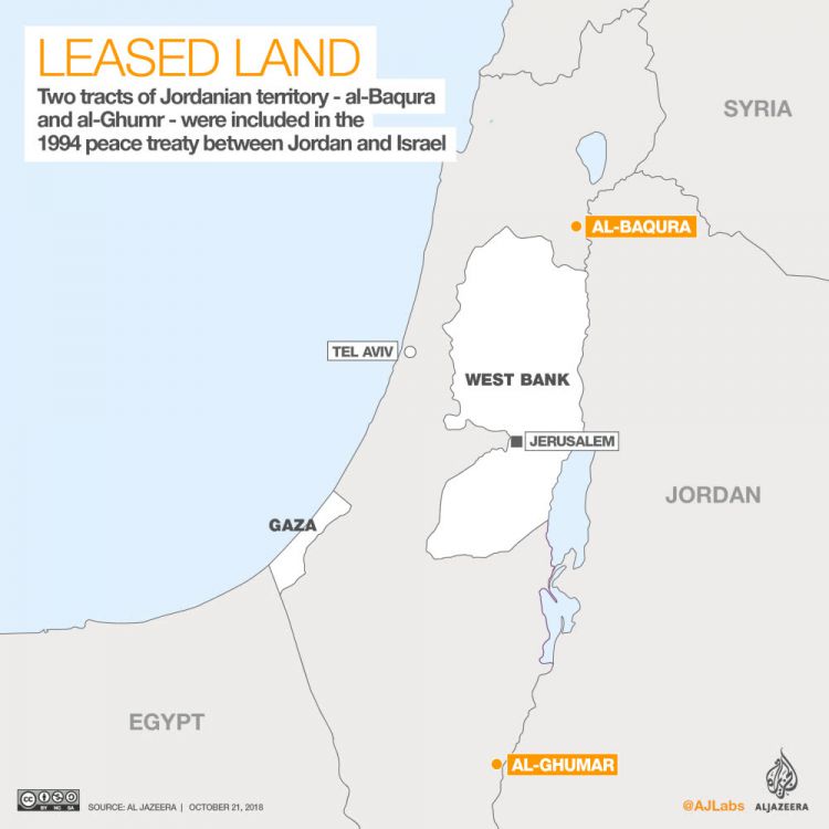 约旦国王宣布收回租借领土 以色列：让我们再谈谈