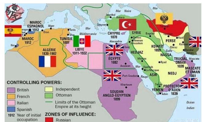 是谁分裂了1300万平方公里的阿拉伯？