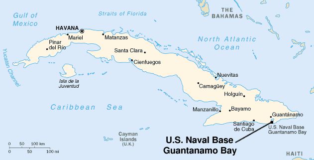 美国海军为何在死对头古巴保有基地？