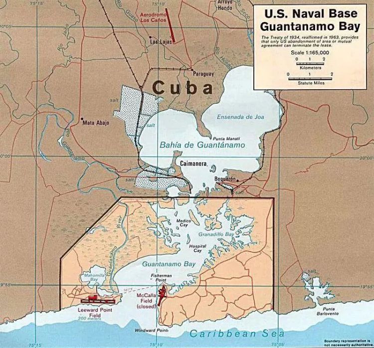 美国海军为何在死对头古巴保有基地？