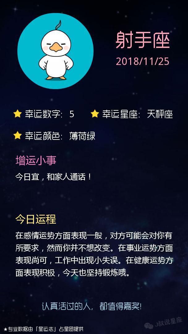 「星座运势」2018-11-25 巨蟹座放手一搏，摩羯座来一个惊喜吧！