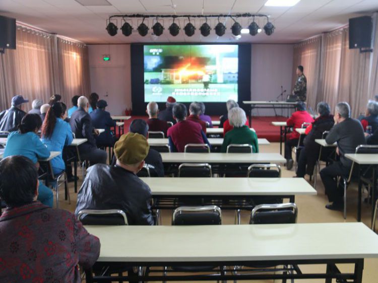 巴彦淖尔市消防支队到康泰老人乐园开展消防安全知识培训
