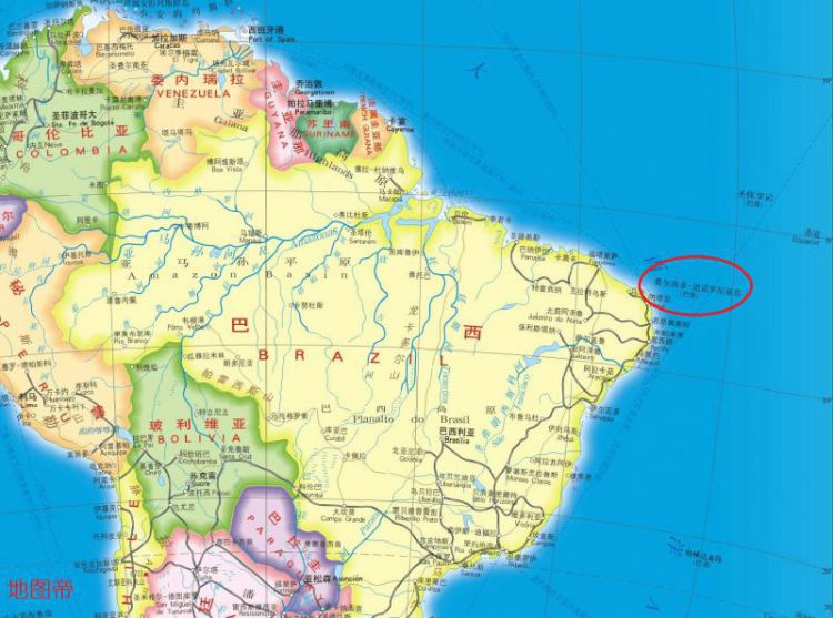 巴西有一个小岛，达尔文来过这里，后来写下《物种起源》