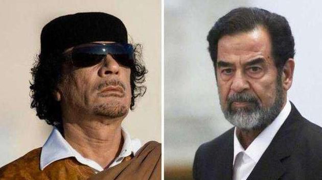 萨达姆和卡扎菲，都反抗美国，为何民众对他们儿子却有不同的态度