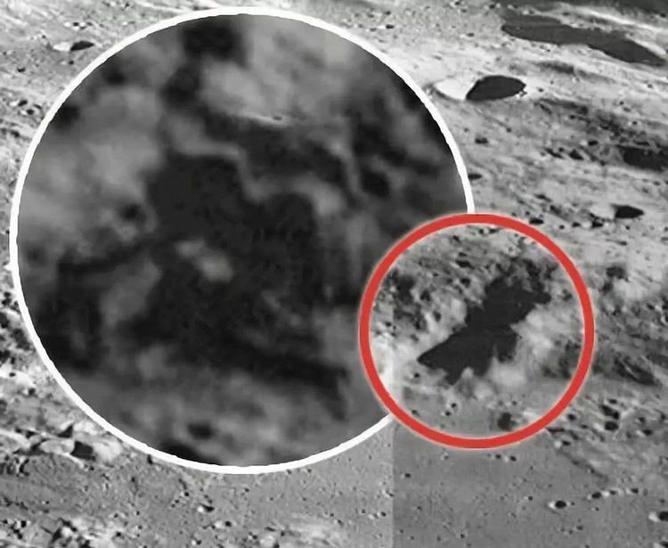 月球发现神秘建筑，外表类似老式休闲椅，是外星人在月球的基地？