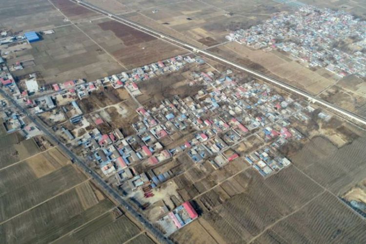 雄安新区容东安置区这10个村即将搬迁，无人机500米高空航拍留下珍贵影像