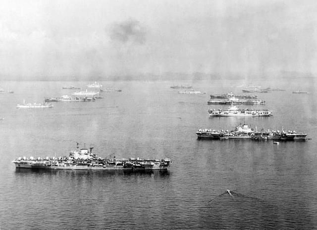 二战时的英国太平洋舰队：20余艘航母，就问日本服不服