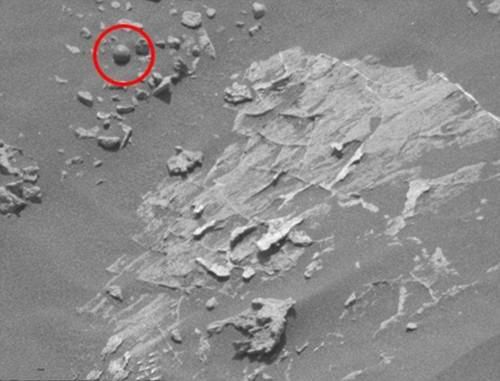 火星发现为造炮弹，这是外星人曾经攻击火星的证据？