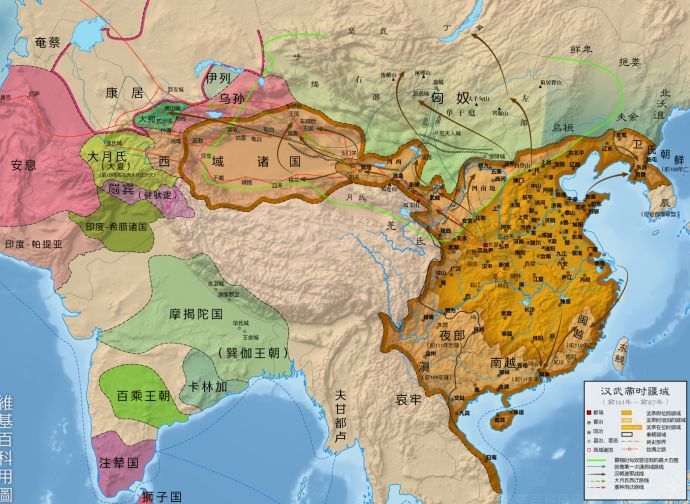主导中国历史格局的两条分界线