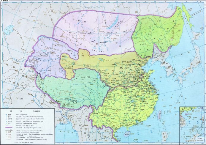 主导中国历史格局的两条分界线