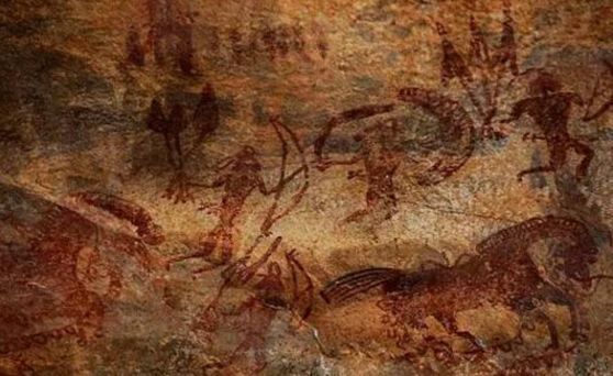 印度发现万年前神秘壁画，外星人曾造访地球？专家：可能来过