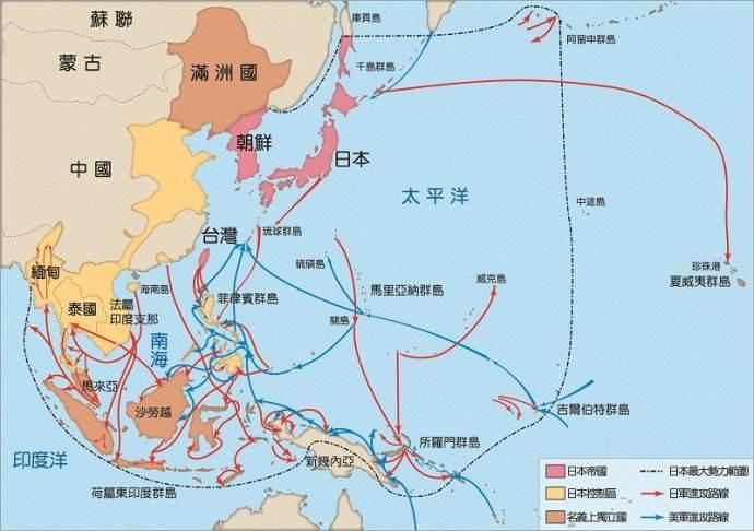 太平洋战争中日本为何能和美国硬杠