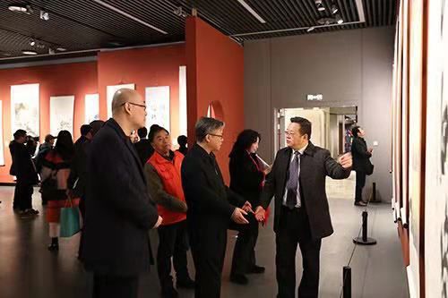 “翰墨东坡一一眉山当代书画精品展”在宜兴市美术馆开幕