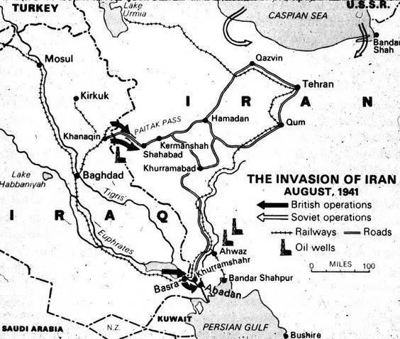 相约德黑兰：1941年的英苏两国入侵伊朗事件