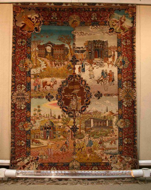Modam地毯：纯手工，纯羊毛，纯天然染料-伊朗地毯博物馆游记