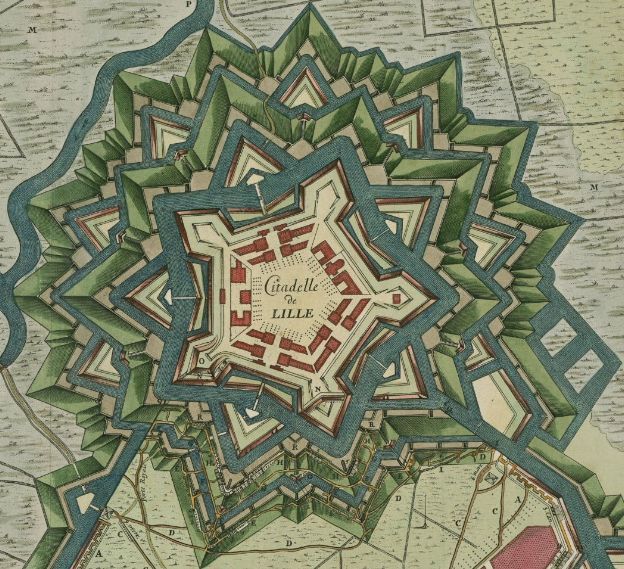 欧洲为何有这么多长得像星星的近代城堡？简述棱堡发展史