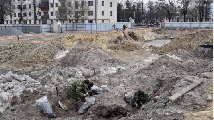 白俄罗斯一处房产开挖地基，发现1000多具二战犹太人遗骸