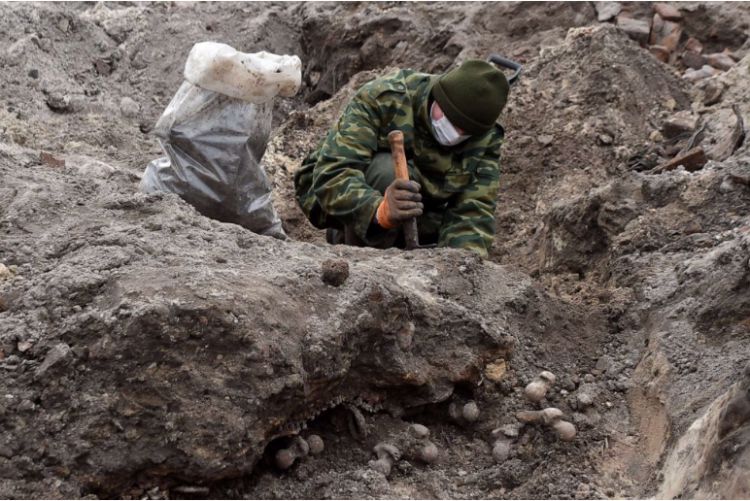 白俄罗斯一处房产开挖地基，发现1000多具二战犹太人遗骸