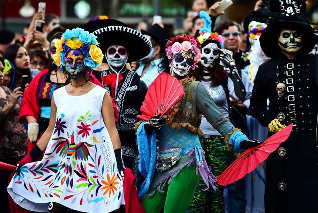 墨西哥人的“清明节”不是一个悲伤的节日